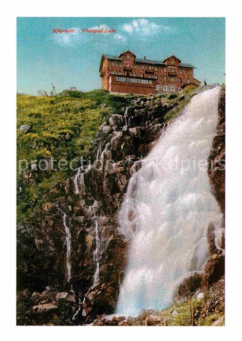 Krkonose Labsky Vodopad 1912