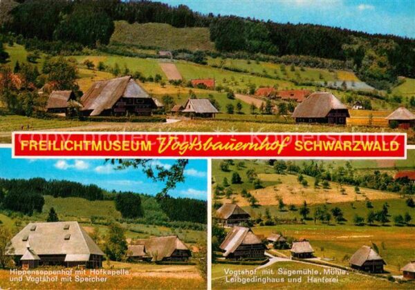 Gutach Schwarzwald Freilichtmuseum Vogtsbauernhof Hippense