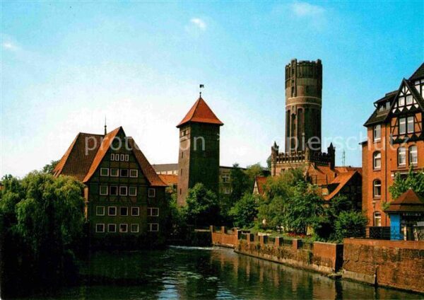 Lueneburg Ratsmühle Wassertürme