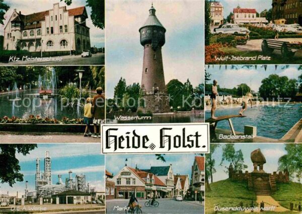 Heide Holstein Kfz Meisterschule Wasserturm Wulf Isebr