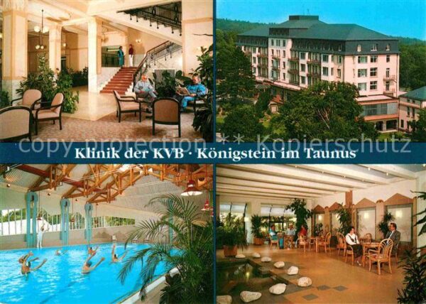 Koenigstein Taunus Klinik der KVB Foyer Hallenbad Aufentha