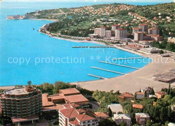Portoroz Fliegeraufnahme