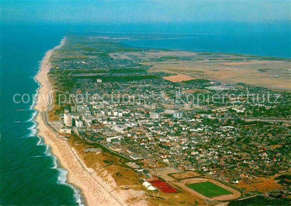 Westerland Sylt Fliegeraufnahme
