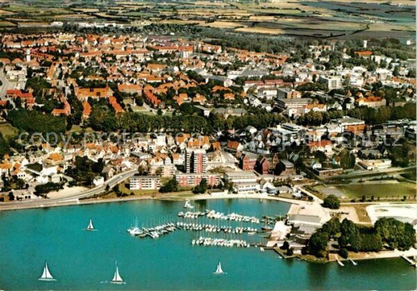 Schleswig Schlei Fliegeraufnahme
