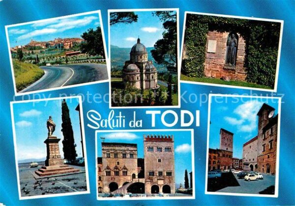 Todi Via Tiberina Tempio della Consolazione