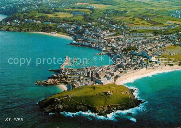 St Ives Cornwall Fliegeraufnahme