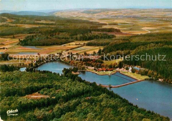 Kirchheim Euskirchen Steinbachtalsperre Fliegeraufnahme