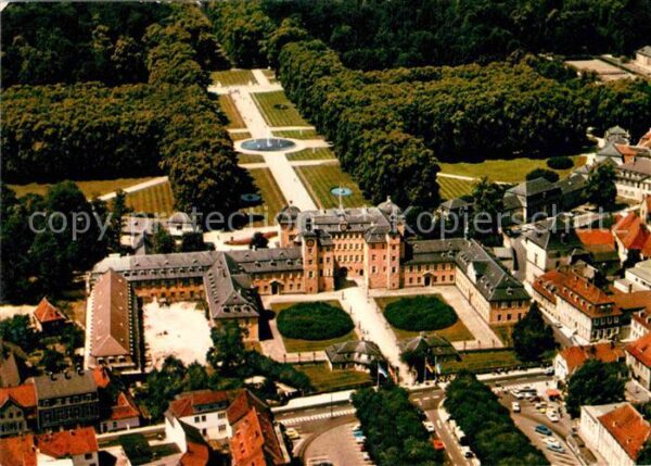 Schwetzingen Schloss Fliegeraufnahme