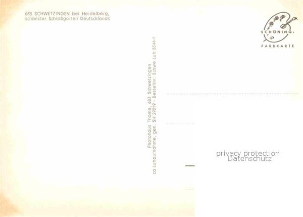 Schwetzingen Schloss Fliegeraufnahme – Bild 2