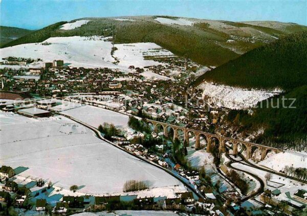 Willingen Sauerland Fliegeraufnahme Viadukt