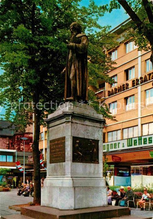 Mainz Rhein Gutenberg Denkmal