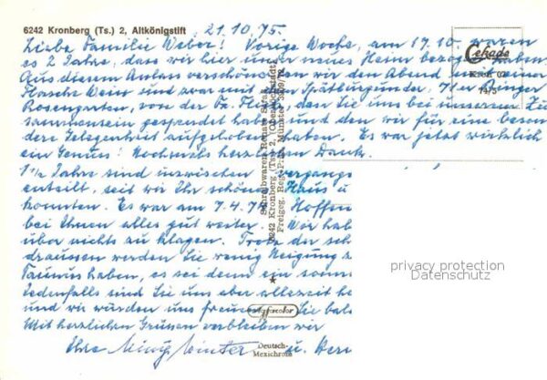 Kronberg Taunus Fliegeraufnahme mit Altkönigstift – Bild 2
