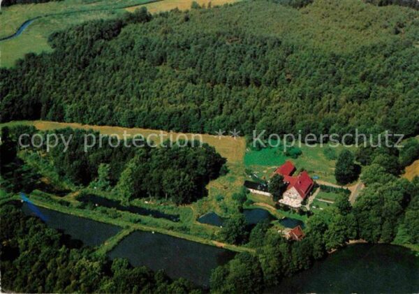 Appelbeck Hof Appelbeck am See Fliegeraufnahme
