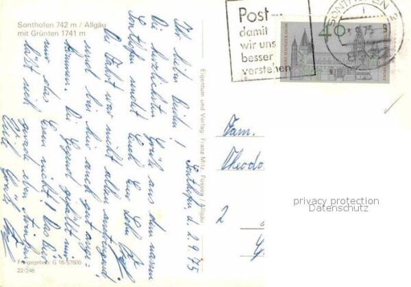 Sonthofen Oberallgaeu Fliegeraufnahme mit Grünten – Bild 2