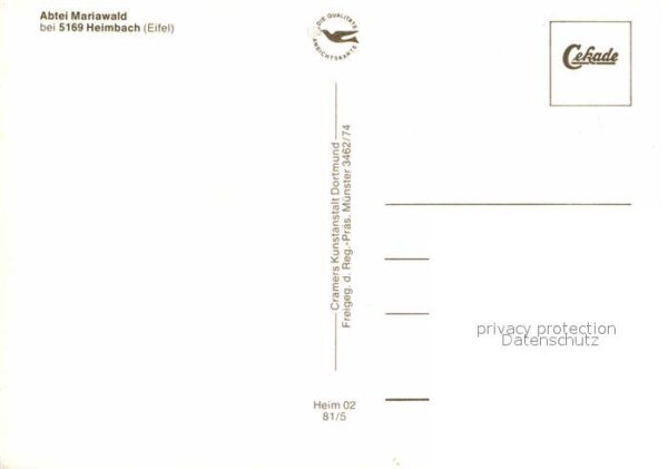 Heimbach Eifel Abtei Mariawald Fliegeraufnahme – Bild 2