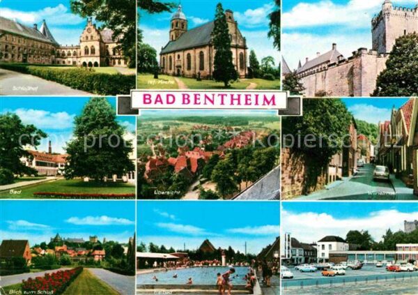 Bad Bentheim Schlosshof Ref Kirche Schloss Bad Panor