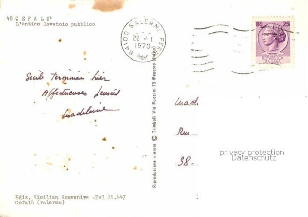 Cefalu Antico lavatoio pubblico – Bild 2