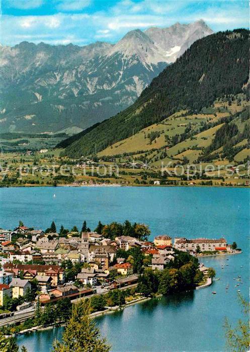Zell See Fliegeraufnahme mit Steinernes Meer