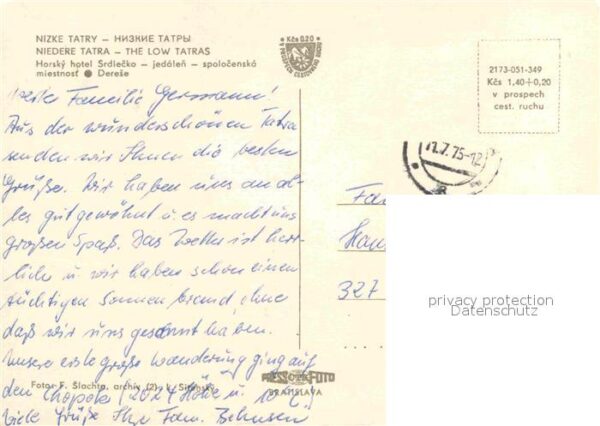 Nizke Tatry Hotel Srdiecko jedolen spolocenska mies – Bild 2