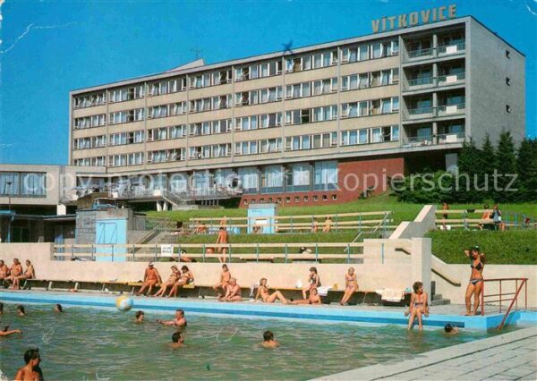 Gottwaldov Tschechien Hotel Vitkovice Schwimmbad