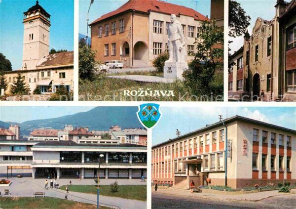 Roznava Orts und Teilansichten