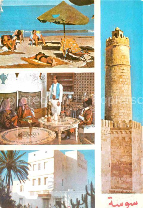 SOUSSE  Tunesie Strand Hotel Schloss Turm