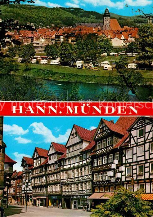 Hann. Muenden Teilansicht Fachwerkhäuser