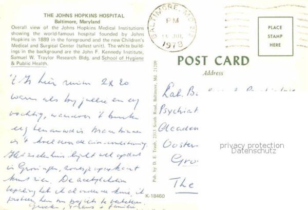 Baltimore Maryland The Johns Hopkins Hospital – Bild 2