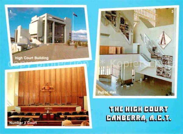 Canberra High Court Building Number 2 Court Publ