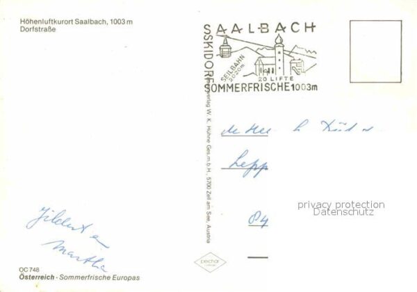 Saalbach-Hinterglemm Dorfstrasse – Bild 2