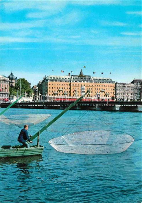 Stockholm Norsfiskare pa Strömmen