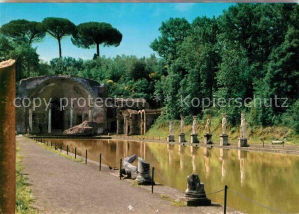 Rom Roma Villa Adriana Canopus und Serapis Heili