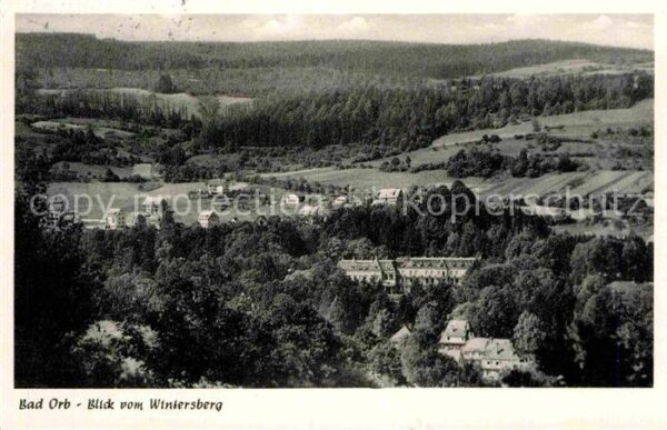 Bad Orb Panorama Blick vom Wintersberg