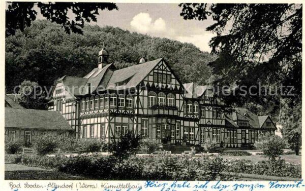 Bad Sooden-Allendorf Kurmittelhaus Fachwerkhäuser