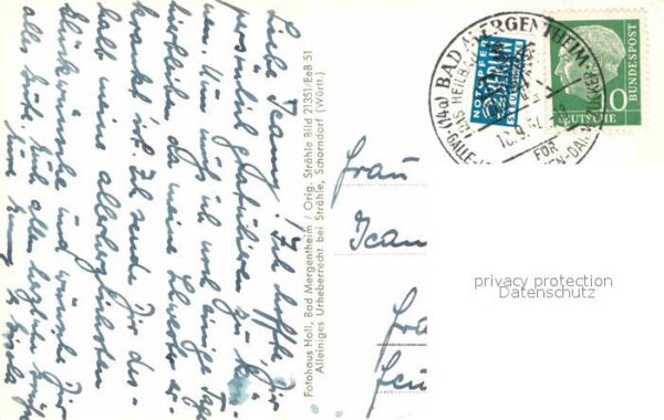 Bad Mergentheim Partie Kurgarten und am Frauenberg – Bild 2