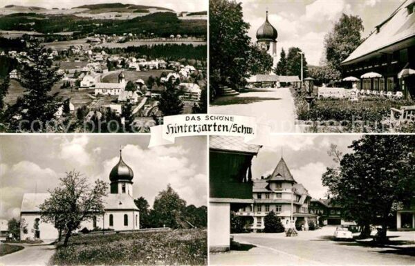 Hinterzarten Panorama Schwarzwald Ortsansichten mit