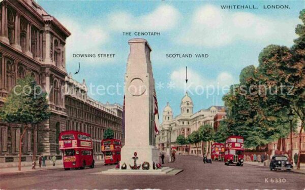 London Whitehall Nations War Memorial Cenotaph