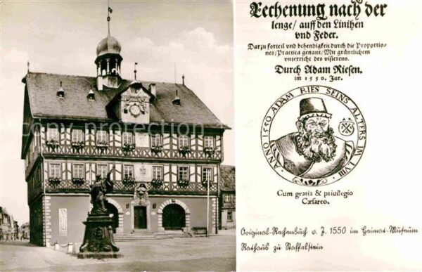 Staffelstein Rathaus Denkmal Titelblatt des Original