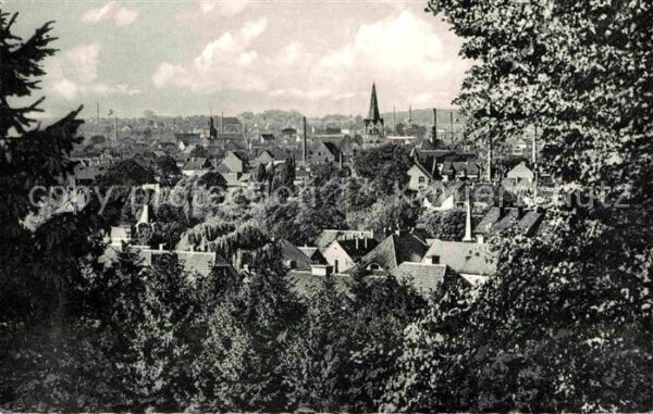Herford Stadtbild Blick vom Langenberge
