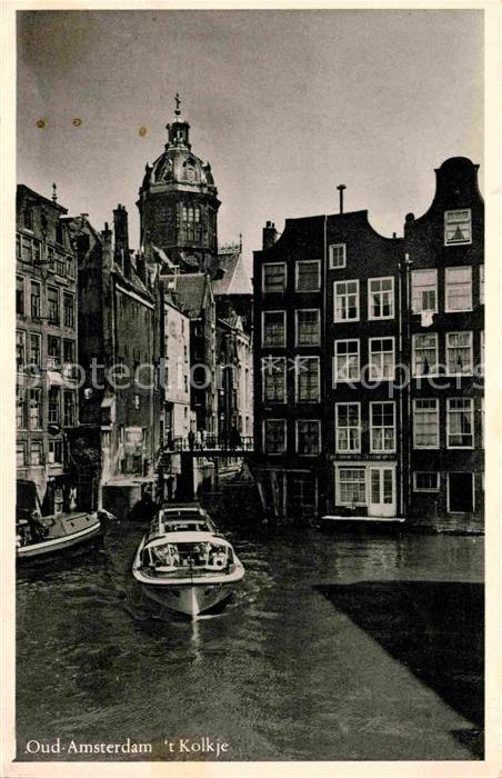 Oud Amsterdam t Kolkje Gracht Ausflugsboot