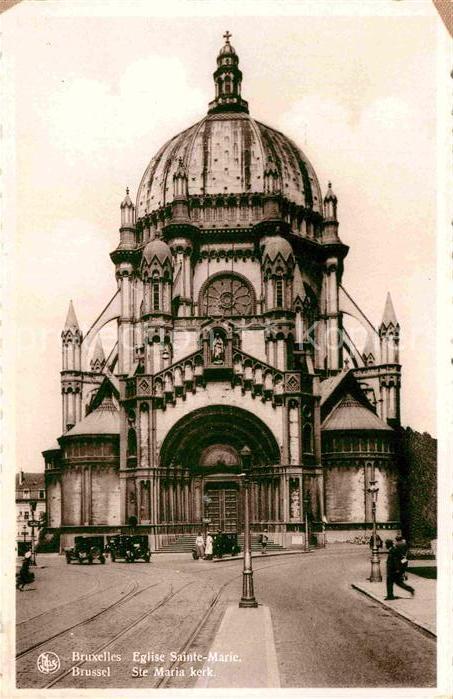Bruessel Bruxelles Eglise Sainte Marie Kirche
