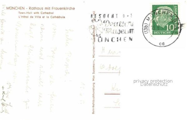 Muenchen Rathaus mit Frauenkirche – Bild 2