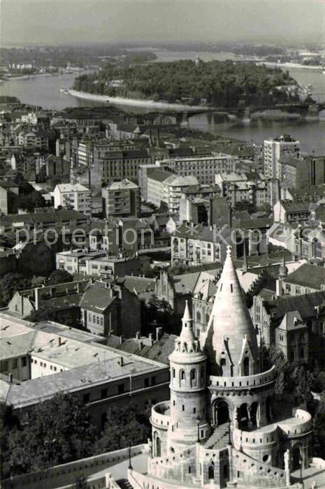 Budapest Stadtbild mit Fischerbastei