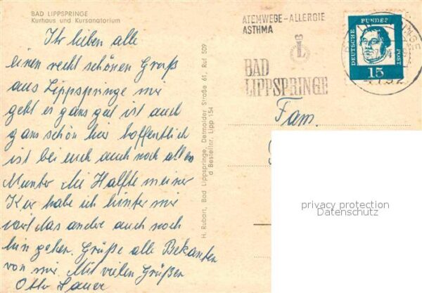 Bad Lippspringe Kurhaus und Kursanatorium – Bild 2