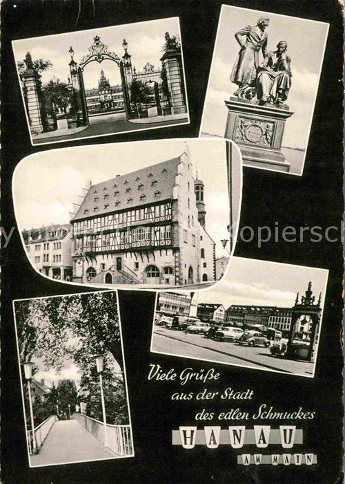 Hanau Main Stadt des edlen Schmuckes schmiedeeiser