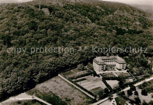 Hofheim Taunus Exerzitienhaus St Josef Fliegeraufnahme