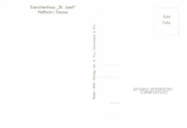 Hofheim Taunus Exerzitienhaus St Josef Fliegeraufnahme – Bild 2