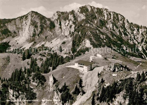 Kampenwand Chiemgau Berggasthof Kampenwand Seilbahn Gebirgs