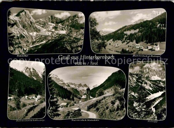 Hinterhornbach Urbeleskar Hinterhornbach Hochvogel Ros