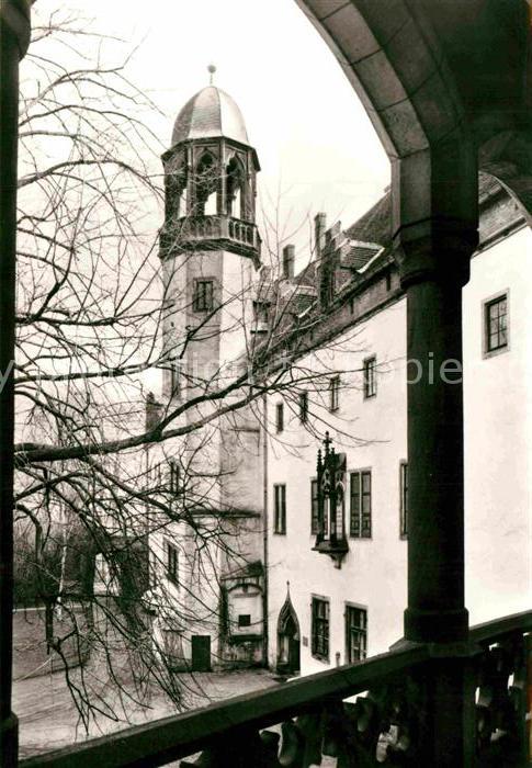 Wittenberg Lutherstadt Lutherhaus mit Turm und Katharinenporta